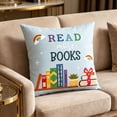 thumbnail image 5 of Lzobxe Short Lint Pillow Cover, Soft Breathable Pillowcase, Digital Print Seasonal Decorative Cushion Cover for Outdoor Garden Patio Living Room, 5 of 8