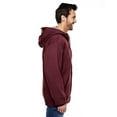 thumbnail image 4 of Dickies Men's TW357 Sherpa Lined Fleece Zip Up Hoodie Burgundy L, 4 of 4