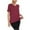 Wine, variant on Plebaso Women's Workout T-Shirts Short Sleeve Shirt V Neck Basic Loose Running Athletic Tee Activewear for Women