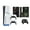 Black Myth Wukong 01, variant on PlayStation 5 Slim Upgraded 3TB PCIe Gen 4 NVNe SSD Gaming Console Disc AMD Ryzen Zen 8 Core CPU with 2 Wireless Controller, Customized Full Body Skins - Wukong Ruyi Jingu Bang - PS5 Disc Slim