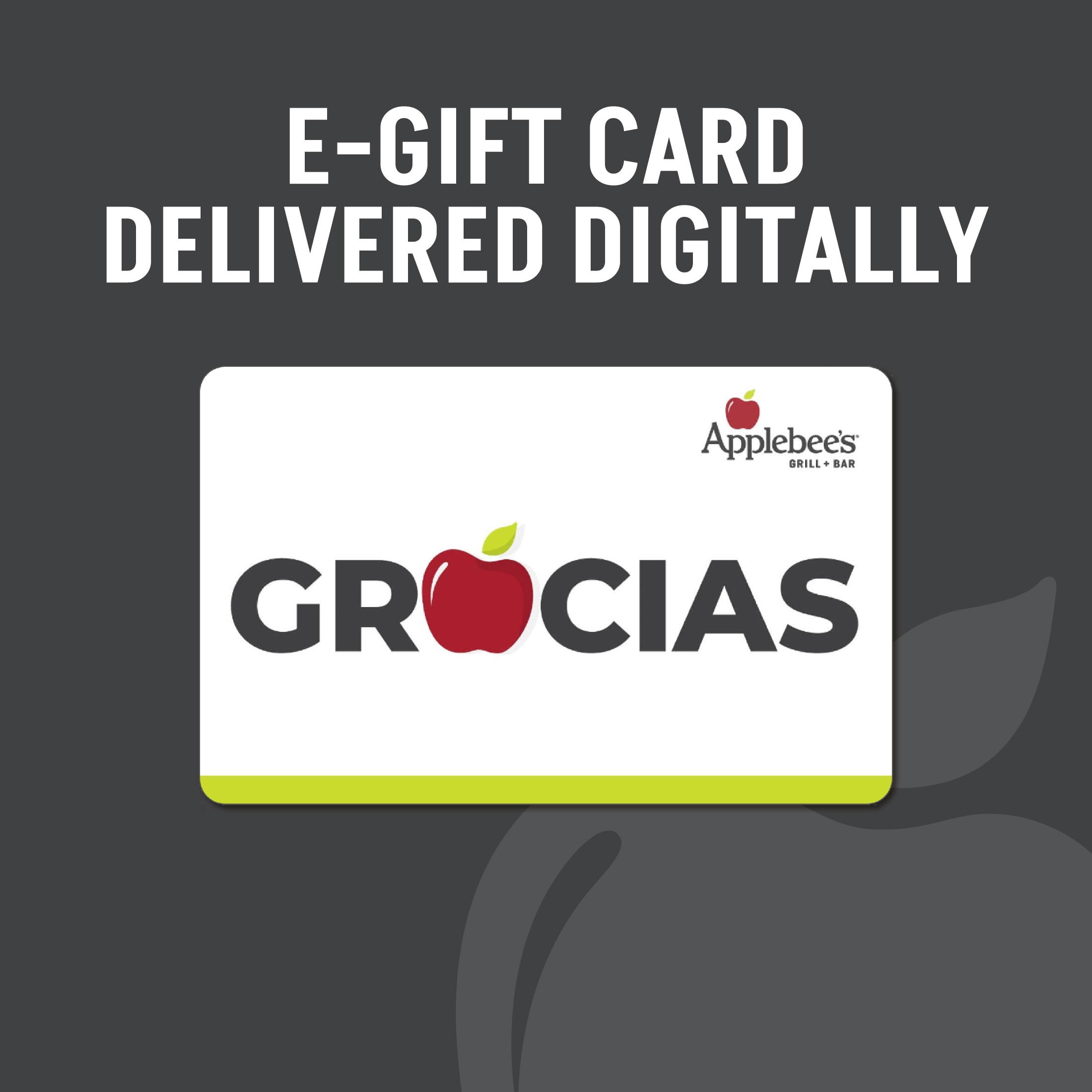 Applebee's $50 Gracias eGift Card [Email Delivery]
