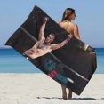 thumbnail image 3 of Toalla de playa de microfibra U-Ultimate Fighting Championship UFC de secado rápido, resistente a la arena, para piscina, viajes, duchas y acampadas, 3 of 5