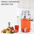 thumbnail image 4 of Dispensador de bebidas Eleganttime, vaso de 1 galón, paquete de 2 con grifo, 4 of 6