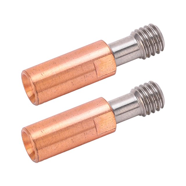 Buse de Col d'Imprimante 3D, Buse de Col Bimétallique Résistante à Haute Température, Conduction Thermique Rapide, Élimination Facile, Conception à Baïonnette Polyvalente pour Extrémité Chaude, Alésage de 4,1 Mm, Alésage de 1,75 Mm
