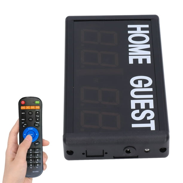 Marcón Electrónico, 5 Engranajes de Brillo de Equipo US US US ENCHIP 100-240V LED PARTAJE Tablero portátil 2.4G Control Remoto Marco de aluminio Aluminio Marco para Baskaskbol