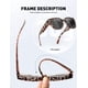thumbnail image 5 of Gafas de sol polarizadas MEETSUN UV400 grises para usar sobre gafas, 5 of 7