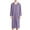 a-Purple28783, variant on VNKIDY Men's Loungewear Solid Color Full Length Robe With Hood Long Sleeves Front Zipper Soft Nightrobe For Nightwear and Loungewear Classic Homewear