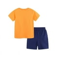 thumbnail image 4 of Utlike Boys Shorts Set Children'S Cartoon Animal Print Short Sleeved T Shirt Shorts Home Clothes 2 Piece Set Boys' Breathable Set Size 2 Years-3 Years, 4 of 6
