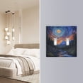 thumbnail image 4 of Yayeee Toggle Light Switch Wall Plate 2-Gang 4.56"x4.48" Decorative Outlet Cover, Mountains and Forests, 4 of 7