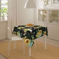 thumbnail image 4 of Wukai Sunflower Skull Boho Waterproof Tablecloth for Kitchen Dining, Fits Square Tables for 2-4 Seats -54"x54", 4 of 7