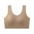 thumbnail image 4 of iHPH7 Womens Sports Bra High Impact Wirefree Padded Breathable Full Coverage Support Workout Gym Activewear Athletic Crop Tops Khaki One Size, 4 of 4