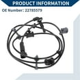 thumbnail image 5 of Unique Bargains No.22785579 ABS Wheel Speed Sensor for Buick Lacrosse 2012-2016 Rear Left ABS Sensor Anti-lock Braking System Sensor 1 Pcs, 5 of 7