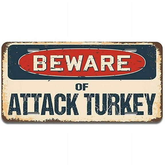 SignMission A-LP-04-1098 Aluminum License Plate - Beware of Sloth