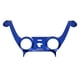 thumbnail image 4 of Para placa frontal del controlador PS5, accesorios de decoración de carcasa de Clip de repuesto DIY con cubiertas de Joystick azul, 4 of 5
