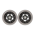 thumbnail image 1 of 1 Pair Scooter Wheels Mute Replacement Wheels For Luggage Suitcase Baby Swing Car, 1 of 3