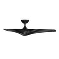 thumbnail image 2 of Zephyr 52" Matte Black Integrated LED Smart Ceiling Fan with Remote Control, 2 of 5