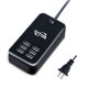 thumbnail image 1 of Cargador Usb Multipuerto Estación De Carga Usb De 6 Puertos Para Múltiples Dispositivos Teléfono Tablet Regleta Con Interruptor De Encendido/Apagado (Negro), 1 of 1