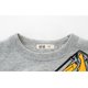 thumbnail image 5 of Gibobby Playeras Deportivas Animales de dibujos animados para niños de 1 a 7 años, ropa para niños pequeños, camisetas de cuello redondo para bebés, camisetas de manga corta p(Gris, 4-5 Años), 5 of 5