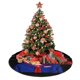 thumbnail image 4 of Falda para árbol de Navidad de Stranger Things, suave y divertida, decoración navideña navideña de granja de 36", 4 of 4