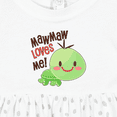 thumbnail image 4 of Inktastic Mawmaw Loves Me Cute Turtle Girls Baby Dress, 4 of 5