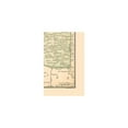 thumbnail image 3 of Historic State Map - Arizona - Alden 1886 - 23 x 36.12 - Vintage Wall Art, 3 of 5