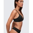 thumbnail image 5 of CRZ YOGA Softhold Triangle Bralette Everyday Bra For Women, 5 of 6
