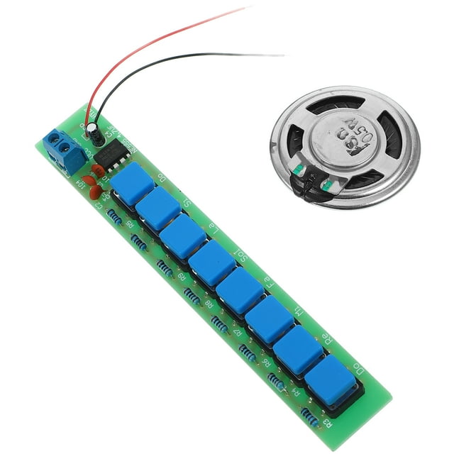 Kit de Piano Électronique DIY avec Composants NE555 pour Exploration Musicale et Formation Circulaire Multi