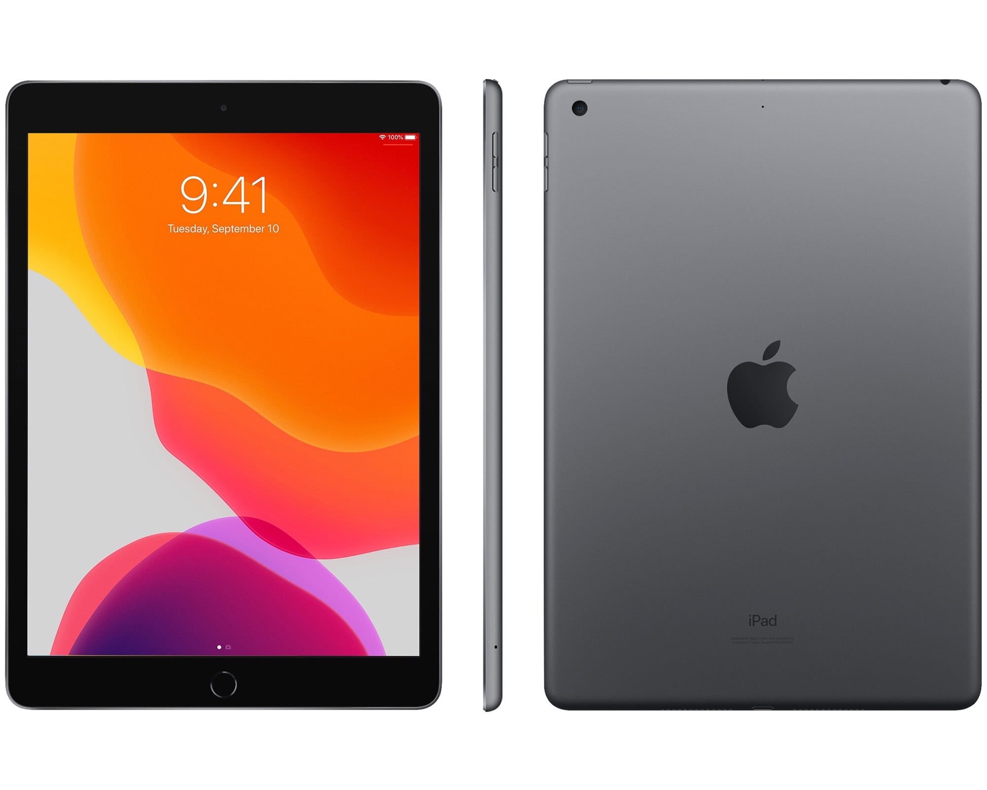 Restored Apple iPad 7th Gen 128GB Space Gray Wi-Fi MW772LL/A 