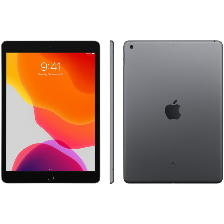 10.2inch iPad (7th Gen) WiFi + Cellular, Space Gray (Refurbished) - Walmart.com