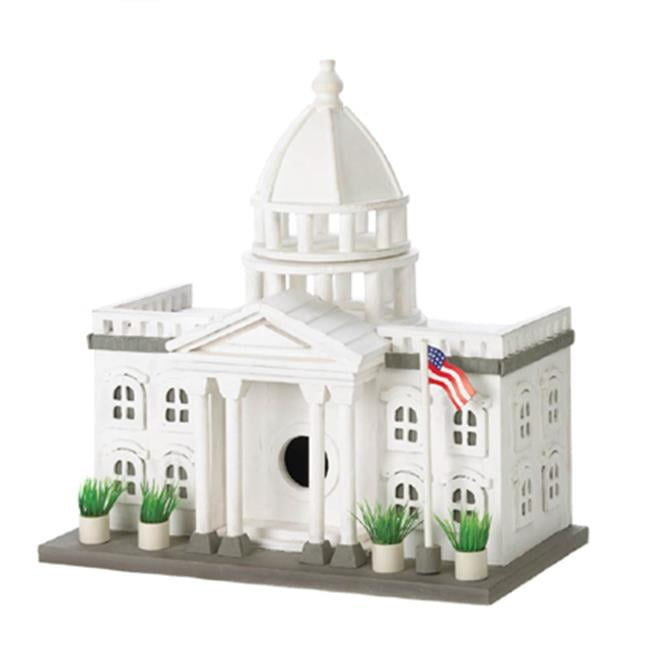 Zingz & Thingz 57071117 White House Birdhouse by Zingz & Thingz
