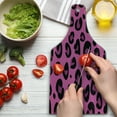 thumbnail image 3 of Hot Pink Cutting Board, Leopard Animal Skin Pattern in Abstract Style Wild Safari Jungle Theme, Tempered Glass Cutting and Serving Board, Wine Bottle Shape, Fuchsia Black Pink, by Ambesonne, 3 of 5