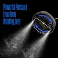 thumbnail image 5 of YANTONG Universal 15” Pressure Washer Surface Cleaner Attachment - 3400 Max PSI, 1/4” Connector - for Gas and Electric Pressure Washers, 5 of 5