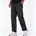 thumbnail image 2 of Men's Cargo Pants Lightweight All Terrain Casual Outdoor Work Pants S-XXL, 2 of 10