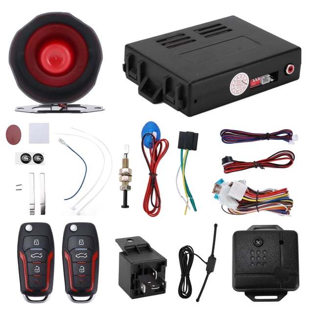 Sistema de alarma de seguridad para automóvil Bling Bling 12 V