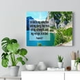 thumbnail image 5 of Scripture Walls Psalm 62:7 In God is My Salvation Bible Verse Canvas Christian Wall Art Ready to Hang Unframed, 5 of 9