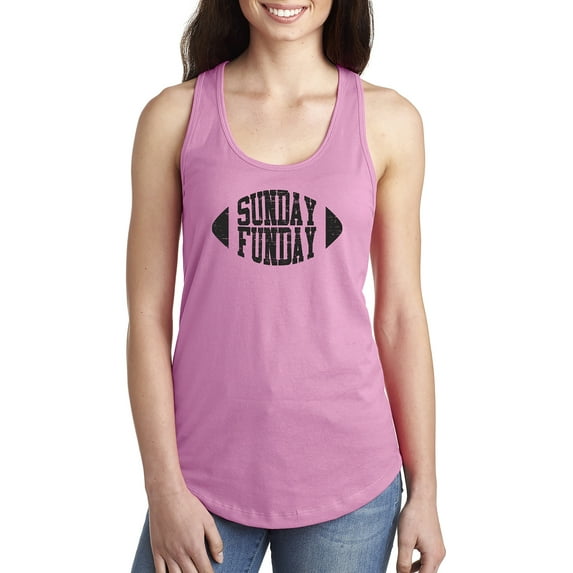 Sunday Funday Football Racerback Tank