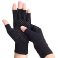 thumbnail image 5 of SOPOTUTU 1 Pair Black Protective Riding Gloves UV Breathable Comfortable for Hiking Driving Outdoor Activities, 5 of 8