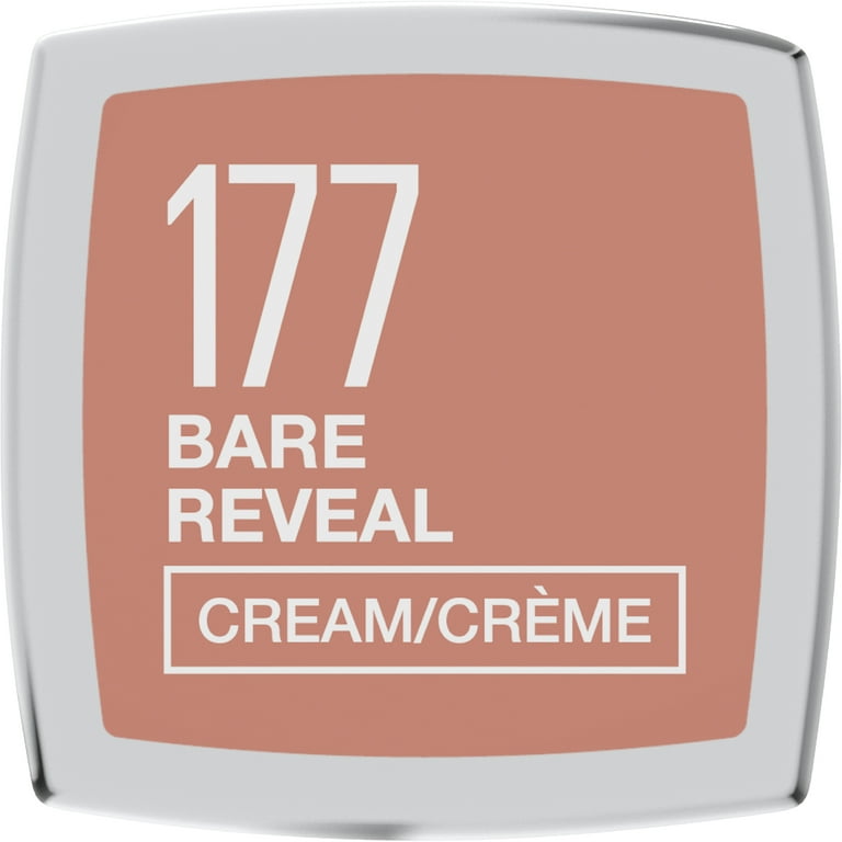 Cream Bare Maybelline Reveal Lipstick, Sensational Color Finish