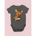 thumbnail image 3 of Little Funny Elk Bodysuit Infant -Image by Shutterstock,  6 Months, 3 of 4