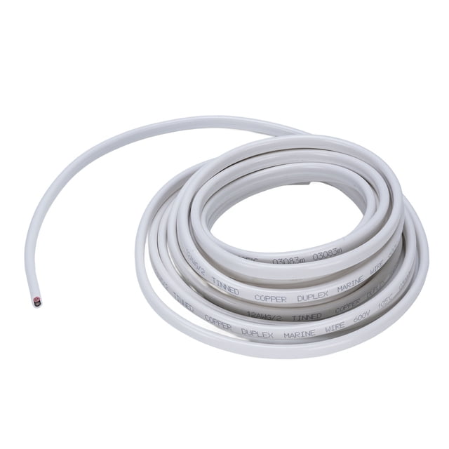 14 Gauge Marine Wire, Enduring PVC 20ft 600V Excellent Conductivity Stable Connection Boat 14 Gauge Electrical Cable for Trailers