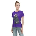thumbnail image 4 of T-Shirt Basique à Manches Courtes pour Femmes Demon Slayer : Shitou Wuichiro, 4 of 6