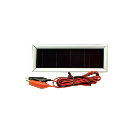 AMERICAN HUNTER Economy Solar Charger | Universal Versatile Durable Weather Resistant Battery Charger | Mounting Bracket Included | For 6 Volt Batteries