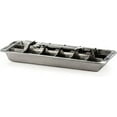 thumbnail image 2 of Vintage Inspired Ice Cube Tray | 18/8 Stainless Steel | 18 Slot Ice Cube Tray | Easy Release Handle, 11" | Retro Design for Bars & Kitchens | Levers Remove Cubes | Dishwasher Safe, 2 of 5