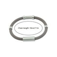 thumbnail image 1 of Pulsera antiestática Ion negativo Gel de sílice Metal Balance Energy Pulsera deportiva Wmkox8yii  jkg4128, 1 of 2