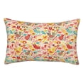 thumbnail image 1 of Balery Colorful Chicken Funda de Cojín Estampada, Regalos para Mujeres, Regalos de Amor para Ella, Regalos para Novia o Esposa, Funda de Almohada-14"x20", 1 of 6