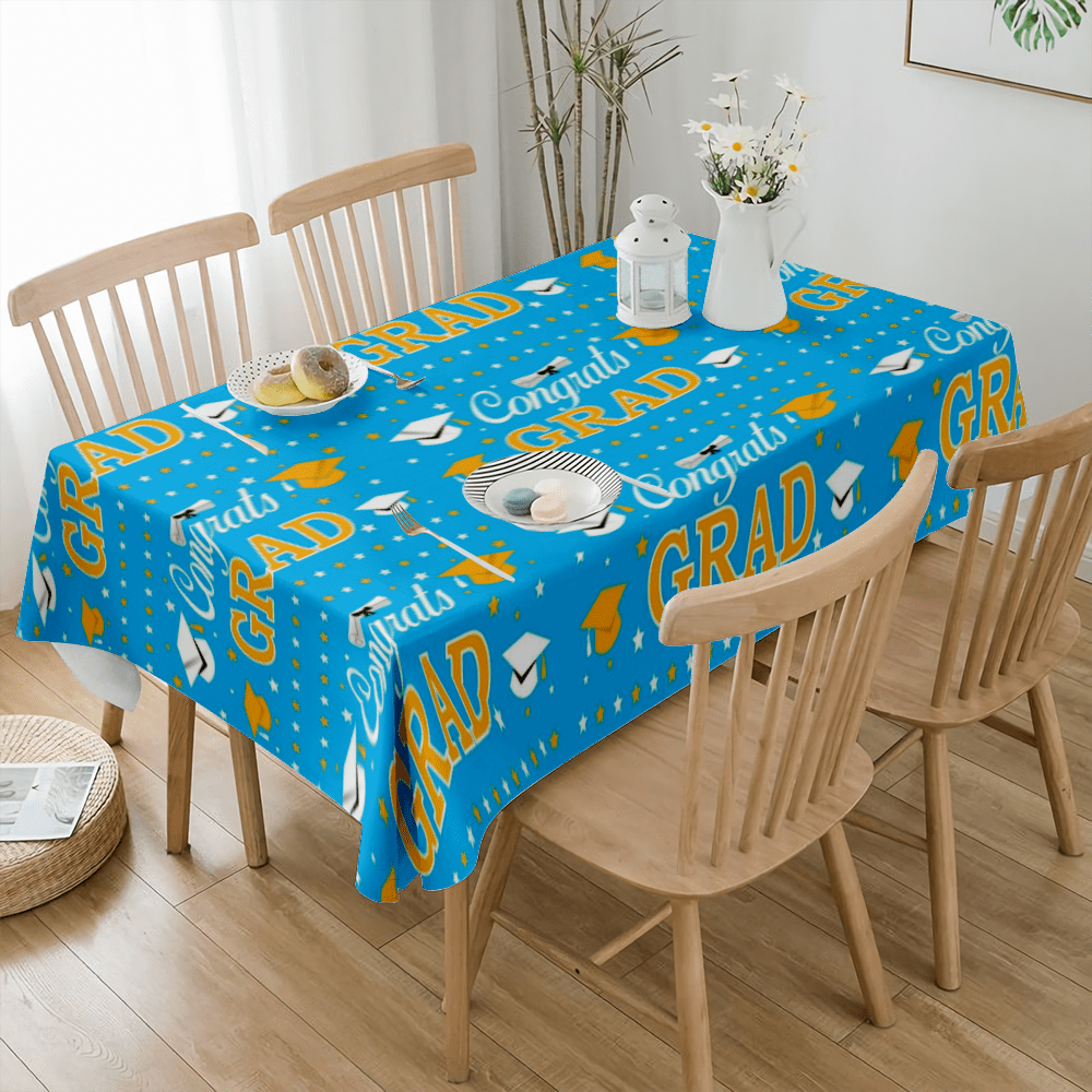 Graduation Tablecloth 2023 Graduation Table Covers Congrats Grad