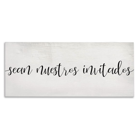 Stupell Industries Shabby Chic Canvas Art, 24 x 10, by Lil' Rue