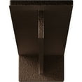 thumbnail image 3 of Ekena Millwork 3"W x 16"D x 2"H Heaton Hidden Support Steel Bracket w/ 12" Support Depth, Hammered Dark Bronze, 3 of 11