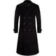 thumbnail image 1 of Mens Wool Coats Thick Long Coats Winter Jacket Elegant Outwear Wool Trench Coat, 1 of 3