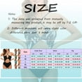thumbnail image 2 of MKLEKYY Underwire Swimsuits for Women Womens Plus Size Bathing Suit Swimsuit Front Ruched Swimwear, 2 of 3